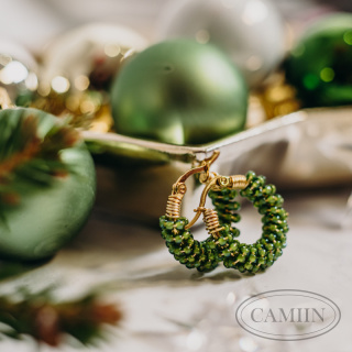 Kolczyki Candy Just Green | Gwiazdka
