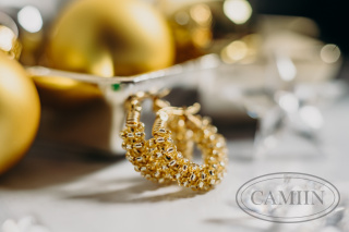 Kolczyki Candy Gold | Gwiazdka