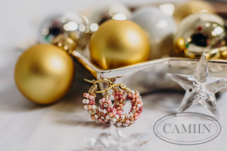 Kolczyki Candy Romantic Pink | Gwiazdka