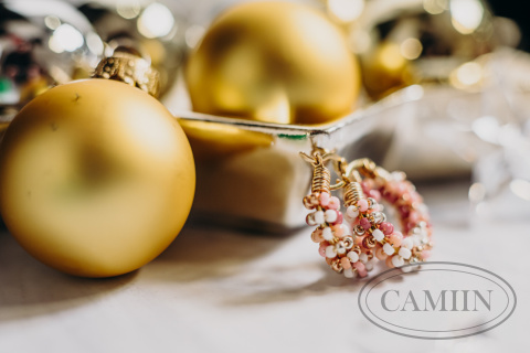 Kolczyki Candy Romantic Pink | Gwiazdka