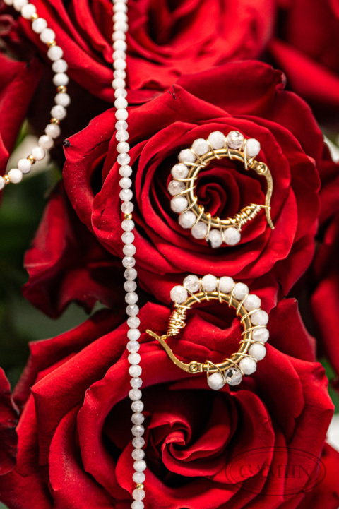 Kolczyki Royal Kamień księżycowy | True Love Kolczyki Royal Kamień księżycowy | True Love