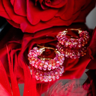 Kolczyki Candy Power of Rose | True Love