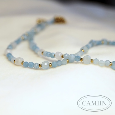 Naszyjnik Elegant | Akwamaryn