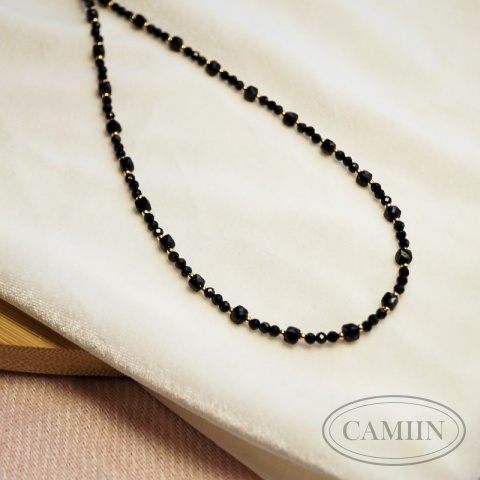Naszyjnik Elegant | Turmalin czarny