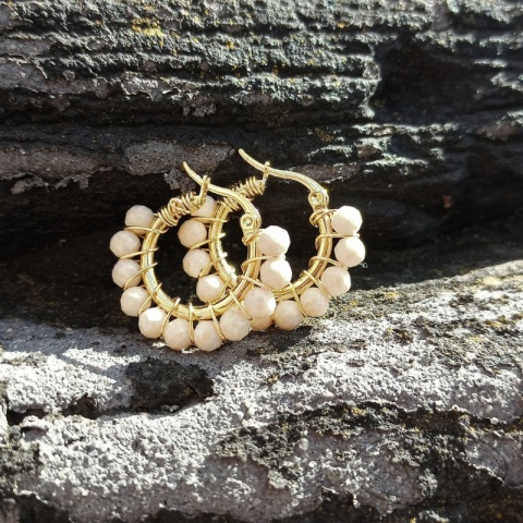 Kolczyki Royal Kamień rzeczny